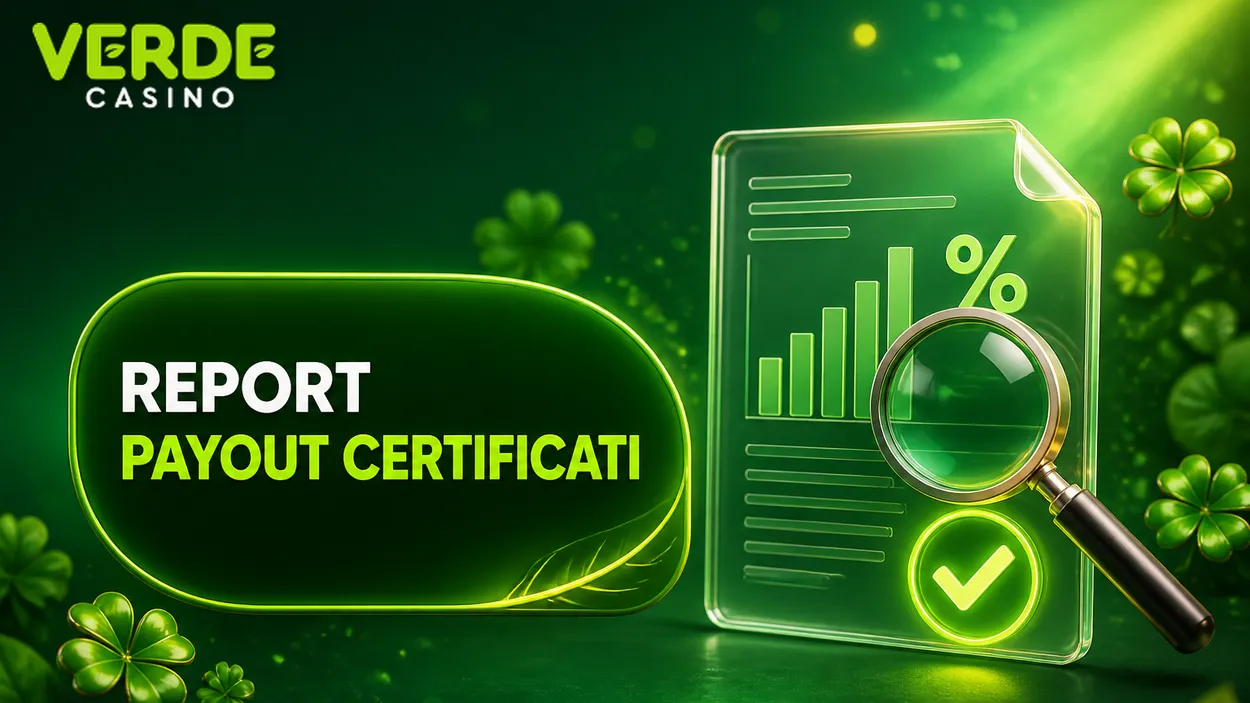 Report eCOGRA: percentuali di pagamento (RTP) certificate